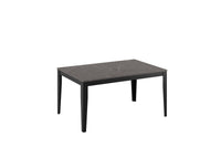 Big - Tavolo allungabile (156/316 x 90 cm) in Melaminico Nero