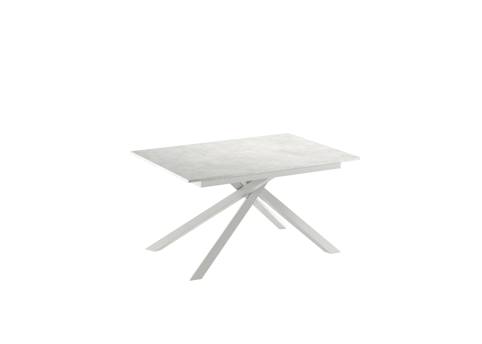 Pulse - Tavolo allungabile (140/190 x 90 cm) in Melaminico Bianco