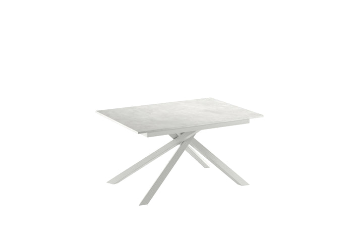 Pulse - Tavolo allungabile (140/190 x 90 cm) in Melaminico Bianco