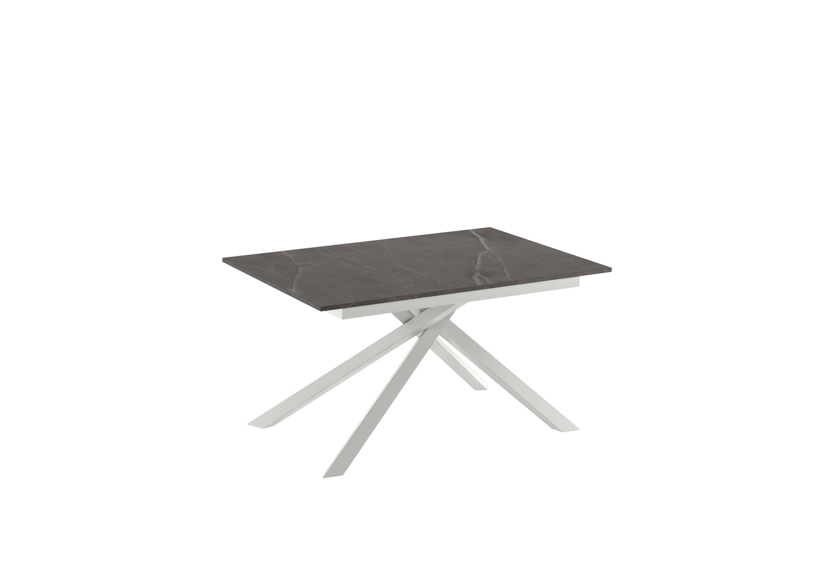 Pulse - Tavolo allungabile (140/190 x 90 cm) in Melaminico Bianco