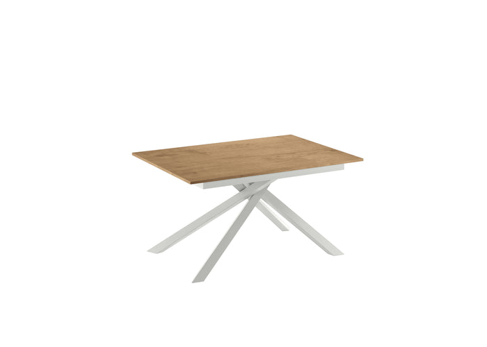 Pulse - Tavolo allungabile (140/190 x 90 cm) in Melaminico Bianco