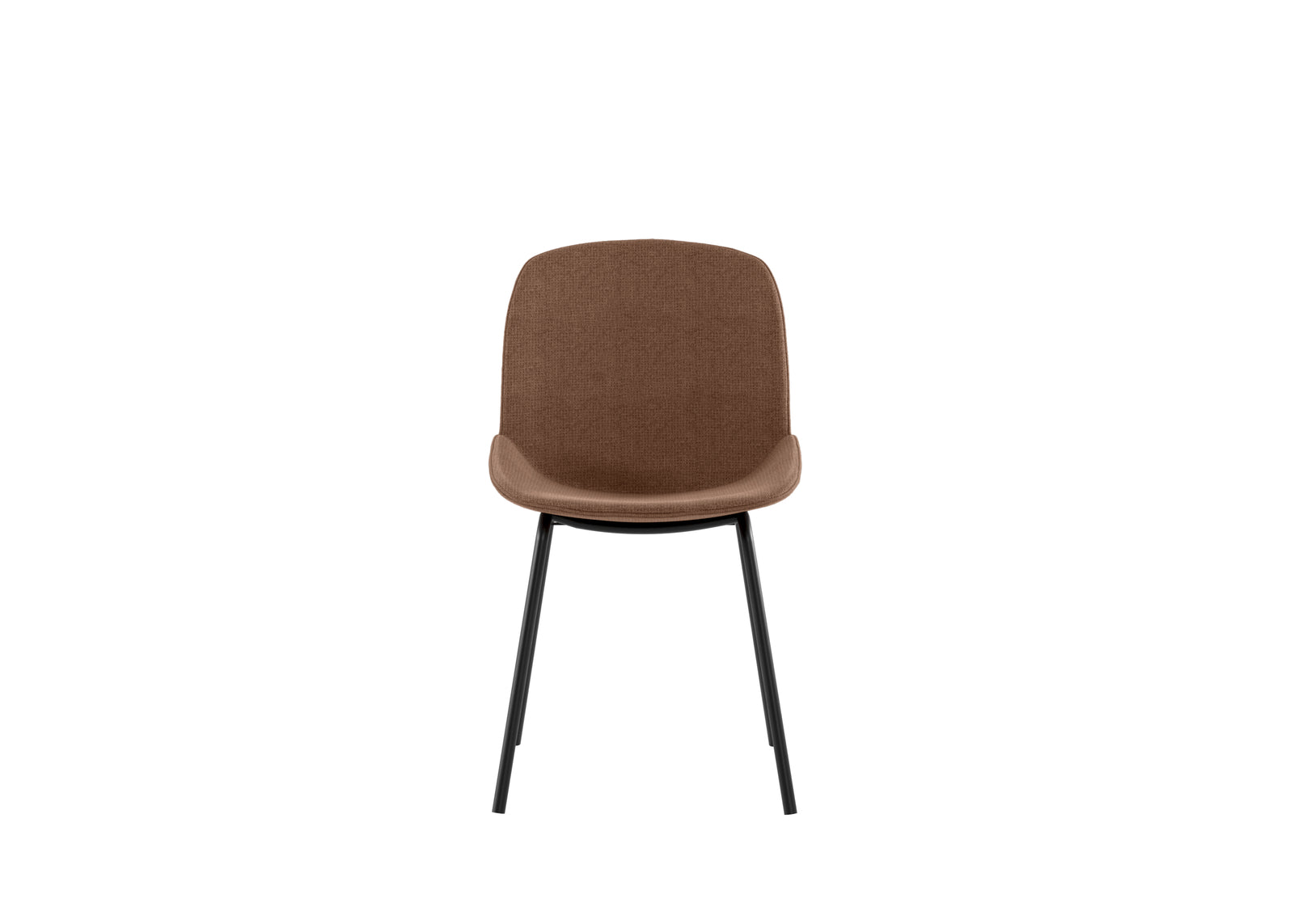 Eva - Sedia in tessuto rosso 4 pz