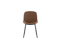 Eva - Sedia in tessuto rosso 4 pz