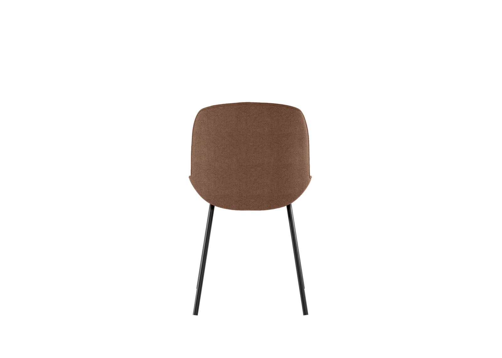 Eva - Sedia in tessuto rosso 4 pz