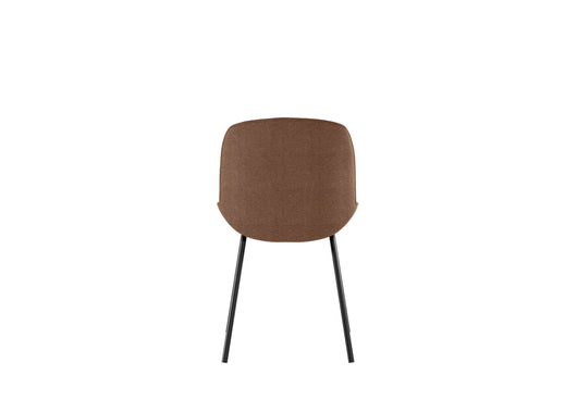 Eva - Sedia in tessuto rosso 4 pz