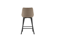 Fox - Sgabello in tessuto beige - Set da 2 pz