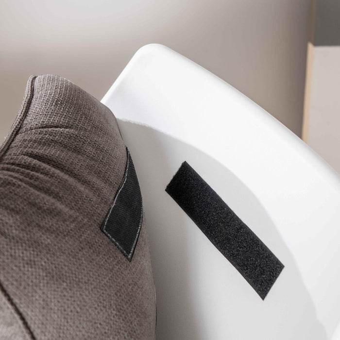 Grace - Poltrona in polipropilene grigio scuro