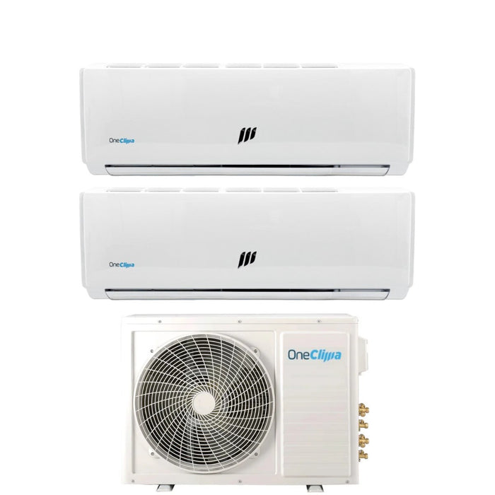 Condizionatore Dual Split OneClima Pro 9+12 con MLT14x2/Y24 R-32 Wi-Fi Optional