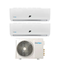 Climatizzatore Condizionatore OneClima Dual Split Inverter serie PRO 9+9 con MLT18x2/Y24 R-32 Wi-Fi Optional 9000+9000