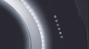 CAPPA NIMA cm 90 - vetro Nero - 800 m3/h