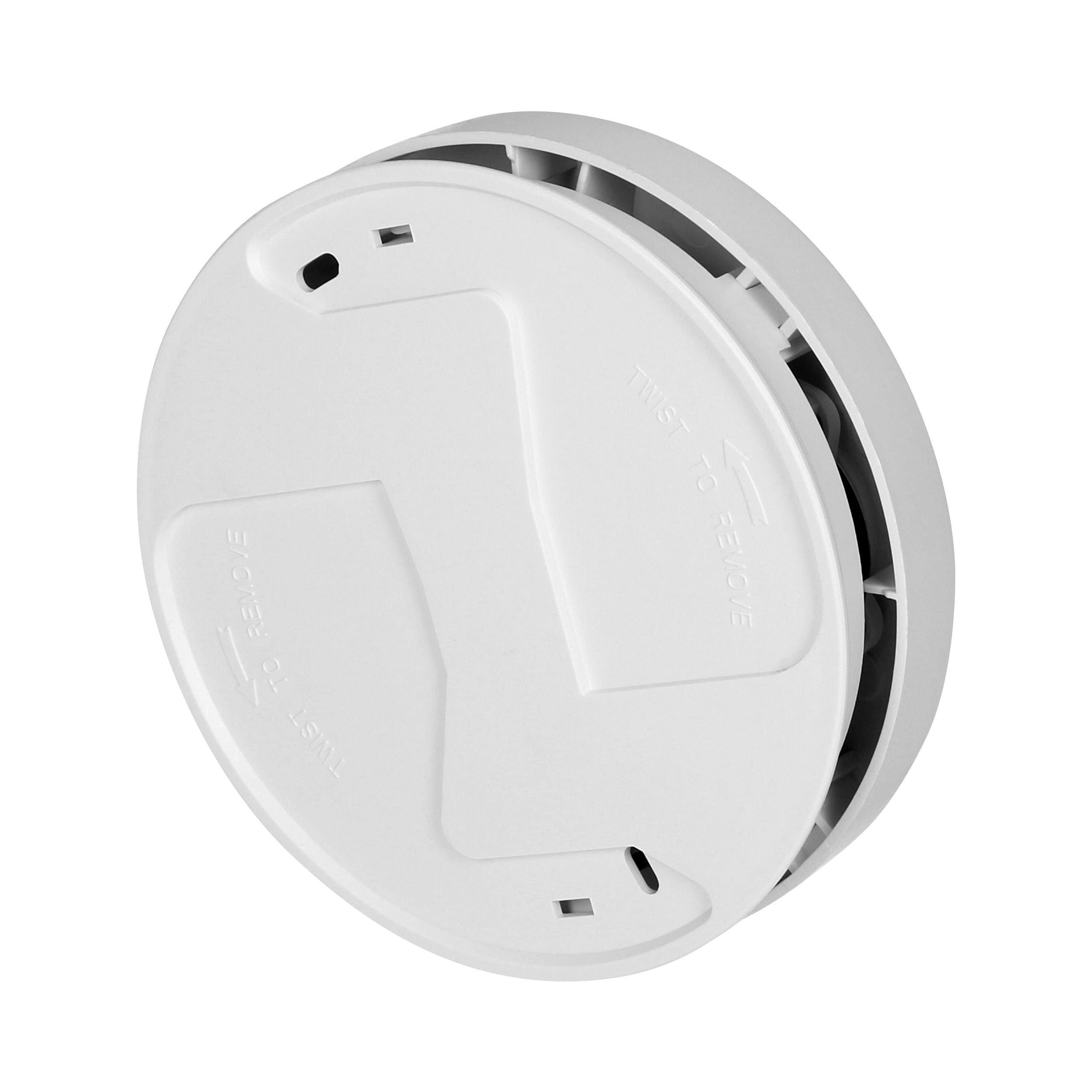 Rilevatore di Fumo Certificato EN 14604, Segnale da 85 dB, a batteria 9V inclusa