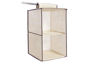 Organizer Spazio Cassetti Armadio Organizzatore Guardaroba Vani Scatola Pieghevole - 1 Pezzo - 2 Vani