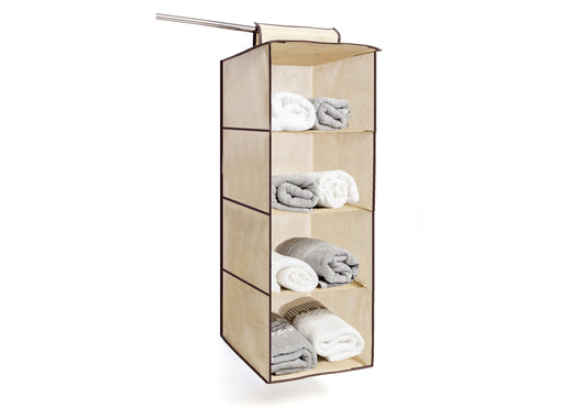 Organizer Spazio Cassetti Armadio Organizzatore Guardaroba Vani Scatola Pieghevole - 10 Pezzi - 4 Vani