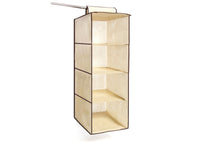 Organizer Spazio Cassetti Armadio Organizzatore Guardaroba Vani Scatola Pieghevole - 10 Pezzi - 4 Vani