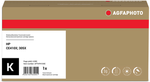 ORIGINAL Agfa Photo toner nero APTHP410XE ~4000 Seiten Agfa Photo 305X (CE410X)