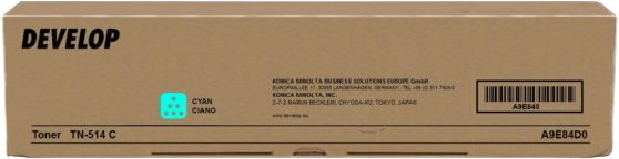 ORIGINAL Develop toner ciano A9E84D0 TN-514C ~26000 Seiten