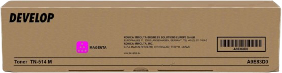 ORIGINAL Develop toner magenta A9E83D0 TN-514M ~26000 Seiten