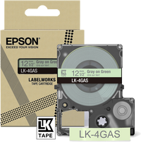 ORIGINAL Epson Nastro Grigiosuverde chiaro LK-4GAS C53S672105