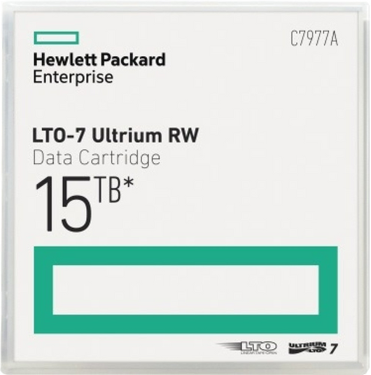 ORIGINAL HP Accessori per computer Blu C7977A LTO-7 Ultrium, 15 TB, RW