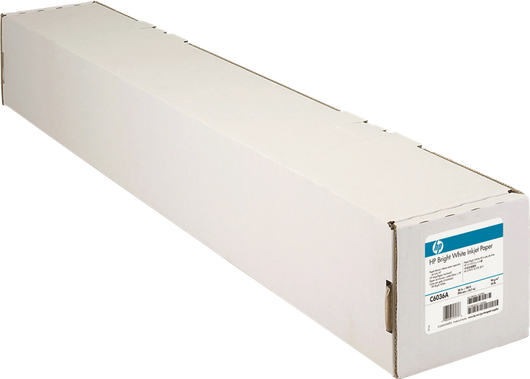 ORIGINAL HP Carta Bianco C6036A Bright White Ruolo, 914 mm x 45,7 m, 90 gr/m², opaco