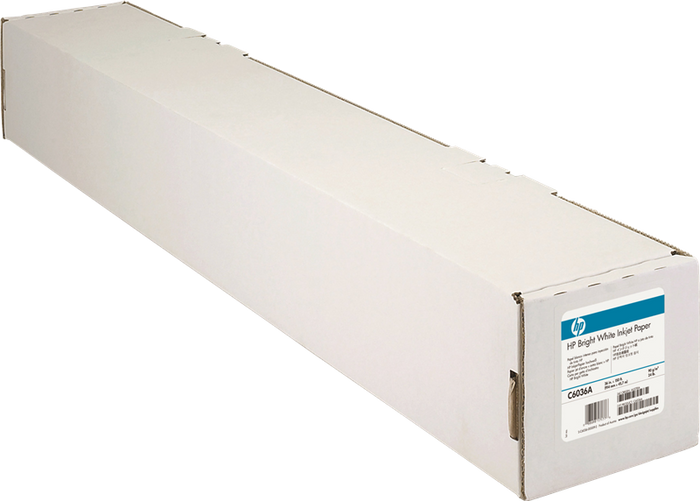 ORIGINAL HP Carta Bianco C6036A Bright White Ruolo, 914 mm x 45,7 m, 90 gr/m², opaco