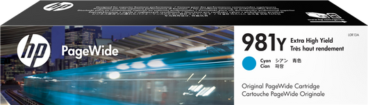 ORIGINAL HP Cartuccia d'inchiostro ciano L0R13A 981Y ~16000 Seiten