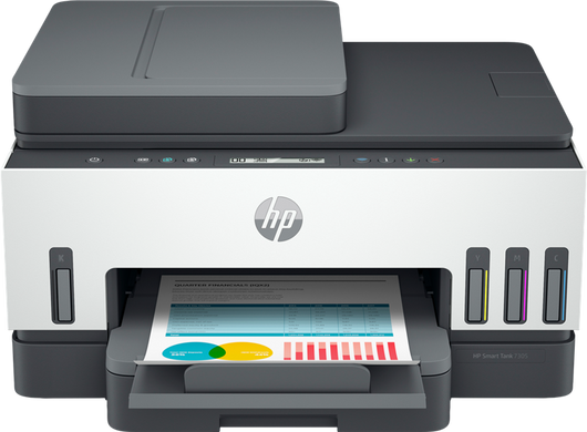 ORIGINAL HP stampante Grigio Smart Tank 7305 All-in-One 28B75A#BHC HP Smart Tank 7305 All-in-One, stampante multifunzione