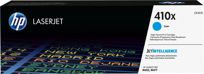 ORIGINAL HP toner ciano CF411X 410X ~5000 Seiten elevata capacità