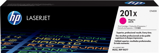 ORIGINAL HP toner magenta CF403X 201X ~2300 Seiten alta capacità
