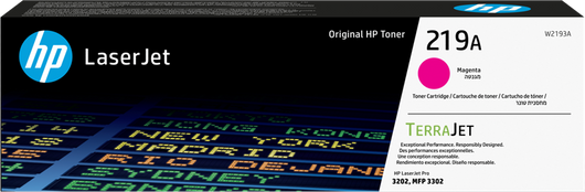 ORIGINAL HP toner magenta W2193A 219A ~1200 Seiten