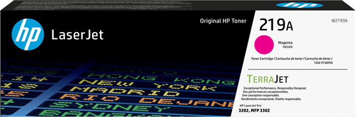 ORIGINAL HP toner magenta W2193A 219A ~1200 Seiten
