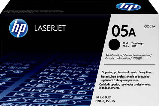 ORIGINAL HP toner nero CE505A 05A ~2300 Seiten