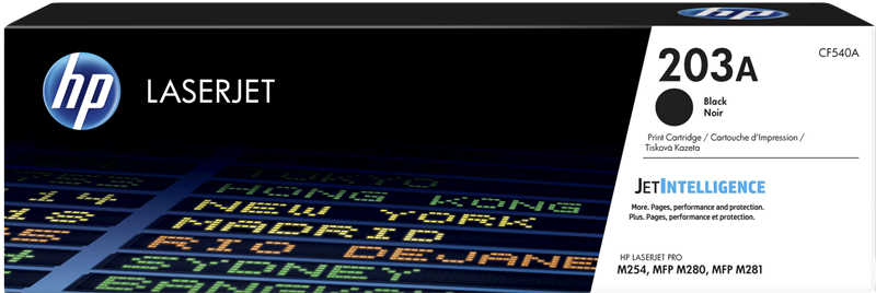 ORIGINAL HP toner nero CF540A 203A ~1400 Seiten