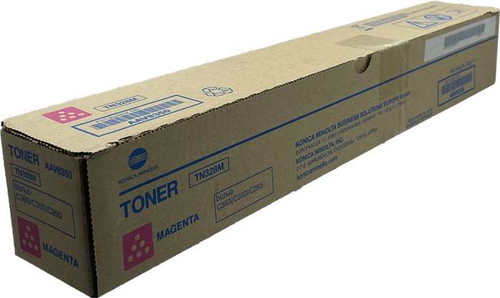 ORIGINAL Konica Minolta toner magenta AAV8350 TN328M ~28000 Seiten