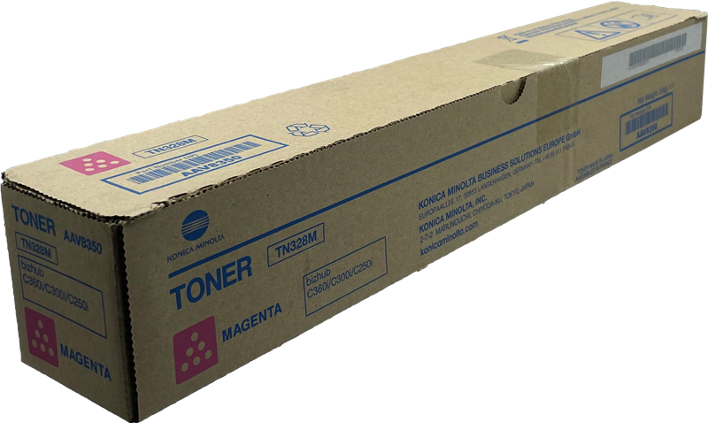 ORIGINAL Konica Minolta toner magenta AAV8350 TN328M ~28000 Seiten