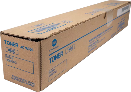 ORIGINAL Konica Minolta toner nero AC7A050 TN-330 ~25000 Seiten