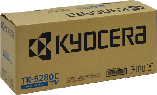 ORIGINAL Kyocera toner ciano TK-5280C 1T02TWCNL0 ~11000 Seiten