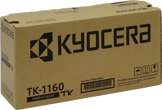 ORIGINAL Kyocera toner nero TK-1160 1T02RY0NL0 ~7200 Seiten