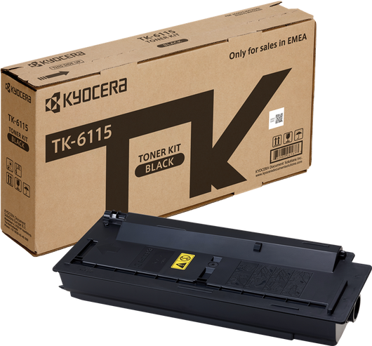 ORIGINAL Kyocera toner nero TK-6115 1T02P10NL0 ~15000 Seiten