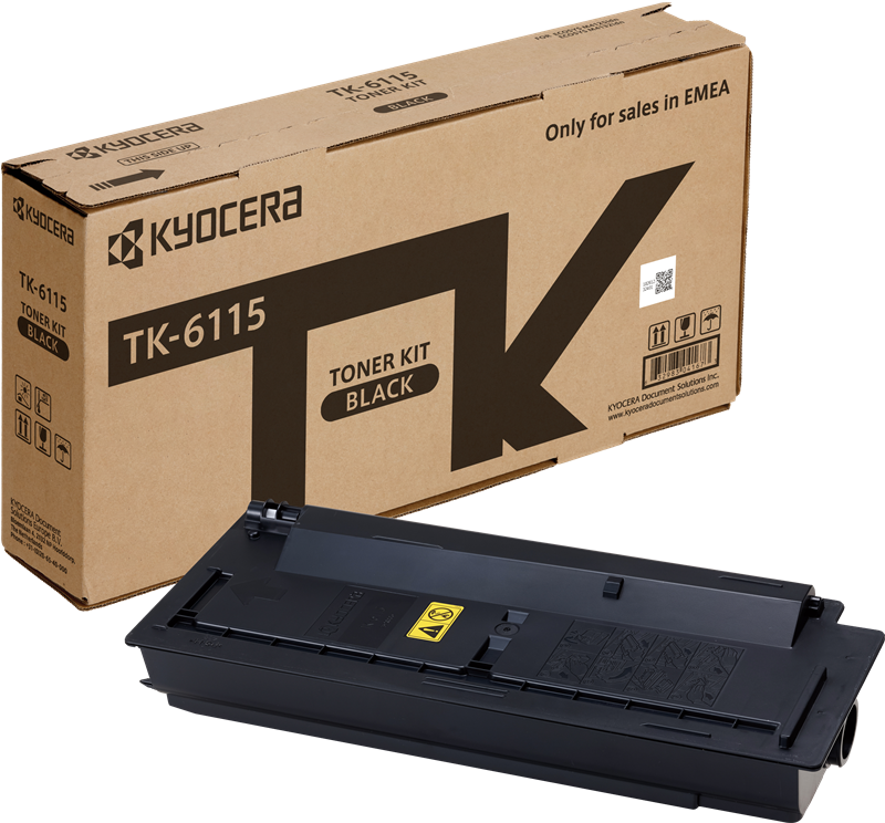 ORIGINAL Kyocera toner nero TK-6115 1T02P10NL0 ~15000 Seiten