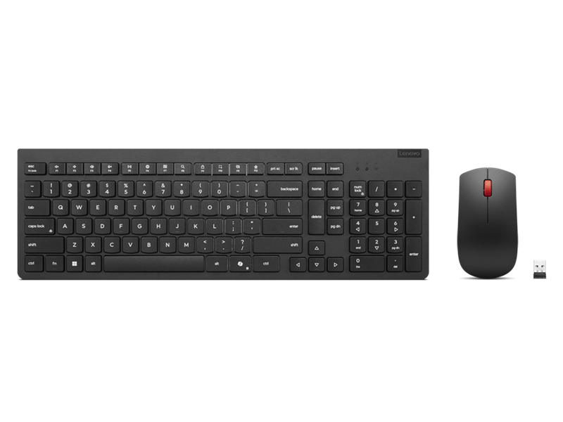 ORIGINAL Lenovo Accessori per computer nero 4X31R64467 Tastatur/Maus Set