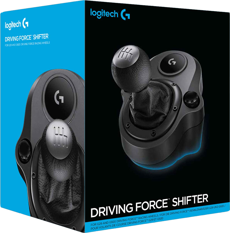 ORIGINAL Logitech Accessori per computer nero 941-000130 Driving Force Shifter - Schaltknüppel