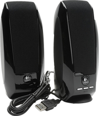 ORIGINAL Logitech Accessori per computer nero 980-000029 S150 - Stereo Lautsprecher S150 Digital USB Speaker System - 90 Hz – 20 kHz, 1.2W