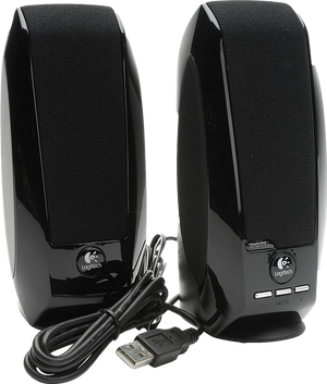 ORIGINAL Logitech Accessori per computer nero 980-000029 S150 - Stereo Lautsprecher S150 Digital USB Speaker System - 90 Hz – 20 kHz, 1.2W