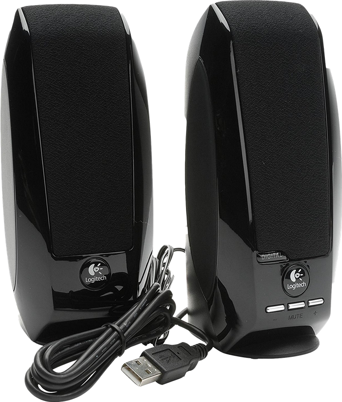 ORIGINAL Logitech Accessori per computer nero 980-000029 S150 - Stereo Lautsprecher S150 Digital USB Speaker System - 90 Hz – 20 kHz, 1.2W