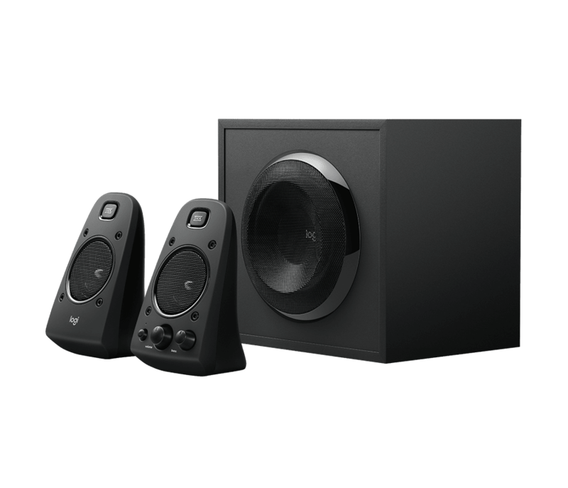 ORIGINAL Logitech Accessori per computer nero 980-000403 Z623 - Lautsprechersystem Z623 Speaker System + Subwoofer, 200W RMS, 3.5 mm jack, RCA