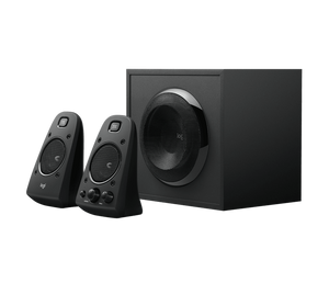 ORIGINAL Logitech Accessori per computer nero 980-000403 Z623 - Lautsprechersystem Z623 Speaker System + Subwoofer, 200W RMS, 3.5 mm jack, RCA