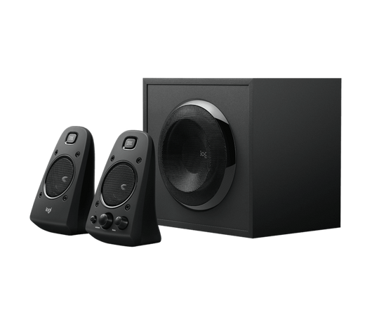 ORIGINAL Logitech Accessori per computer nero 980-000403 Z623 - Lautsprechersystem Z623 Speaker System + Subwoofer, 200W RMS, 3.5 mm jack, RCA