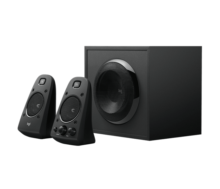 ORIGINAL Logitech Accessori per computer nero 980-000403 Z623 - Lautsprechersystem Z623 Speaker System + Subwoofer, 200W RMS, 3.5 mm jack, RCA