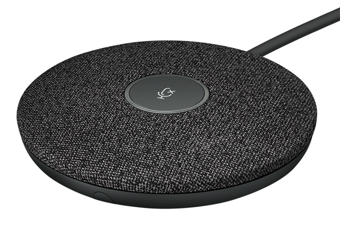 ORIGINAL Logitech Accessori per computer nero 989-000430 Rally Mic Pod - Mikrofon